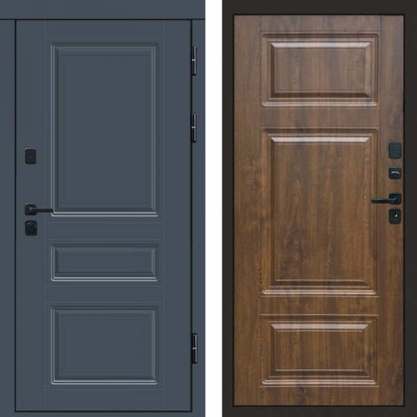 Входная дверь Termo-Door Премиум Орегон Графит - Лион Дуб