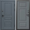 Входная дверь Termo-Door Премиум Орегон Графит - Лион Grey софт