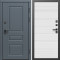 Входная дверь Termo-Door Премиум Орегон Графит - Лучи White line