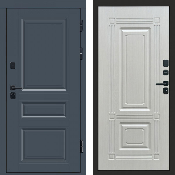 Входная дверь Termo-Door Премиум Орегон Графит - Мадрид Лиственница