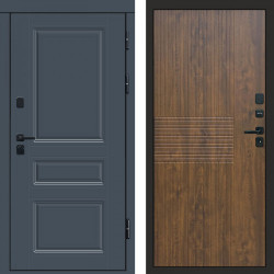 Входная дверь Termo-Door Премиум Орегон Графит - Мастино Дуб