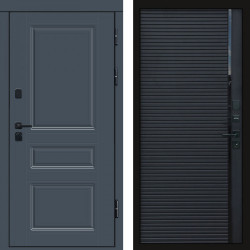 Входная дверь Termo-Door Премиум Орегон Графит - Porte black