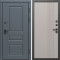 Входная дверь Termo-Door Премиум Орегон Графит - Страйп Капучино