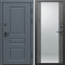 Входная дверь Termo-Door Премиум Орегон Графит - Зеркало бетон темный