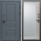 Входная дверь Termo-Door Премиум Орегон Графит - Зеркало Фацет Капучино