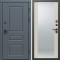 Входная дверь Termo-Door Премиум Орегон Графит - Зеркало лиственница