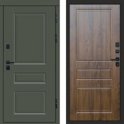 Входная дверь Termo-Door Премиум Орегон Грин - Классика дуб