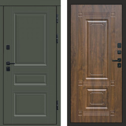 Входная дверь Termo-Door Премиум Орегон Грин - Мадрид Дуб