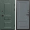 Входная дверь Termo-Door Премиум Орегон Грин - Марсель Grey софт