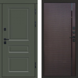 Входная дверь Termo-Door Премиум Орегон Грин - Porte Шоколад