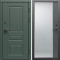 Входная дверь Termo-Door Премиум Орегон Грин - Зеркало Фацет Grey софт