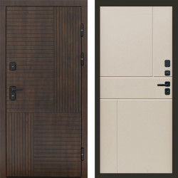 Входная дверь Termo-Door Премиум Веста Дуб - Горизонт Слоновая кость