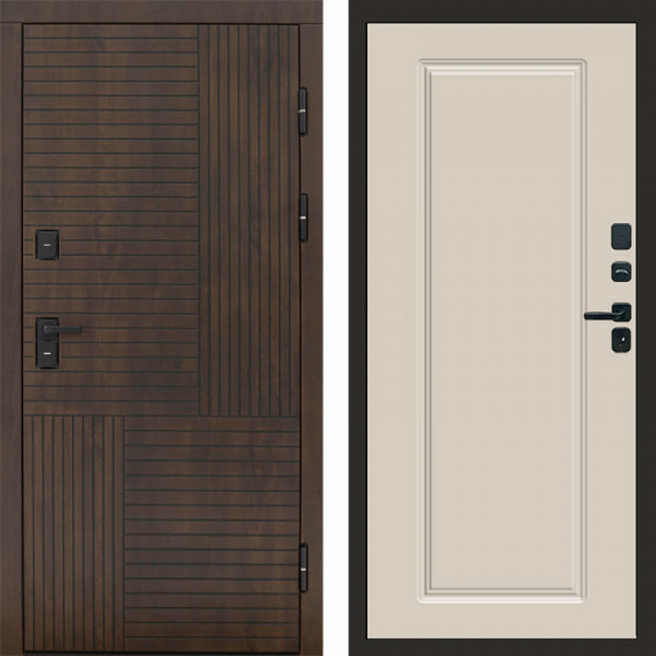 Входная дверь Termo-Door Премиум Веста Дуб - Гранд Слоновая кость