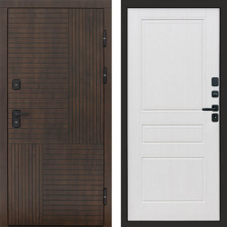 Входная дверь Termo-Door Премиум Веста Дуб - Классика белое дерево