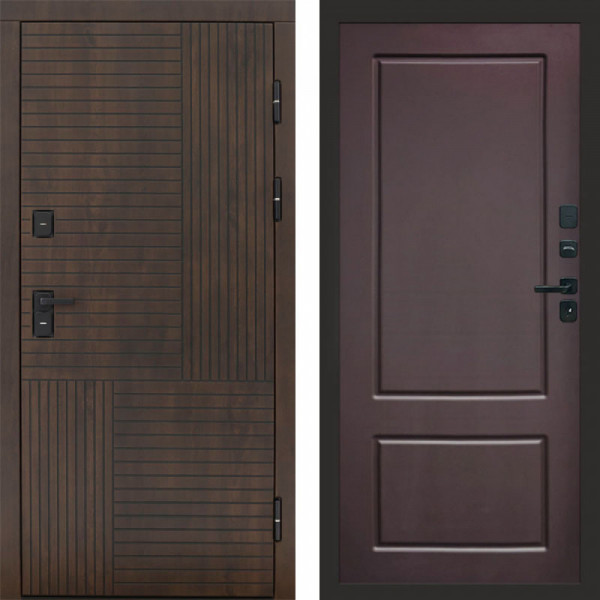 Входная дверь Termo-Door Премиум Веста Дуб - Марсель Шоколад