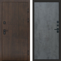 Входная дверь Termo-Door Премиум Веста Дуб - Мастино Бетон темный