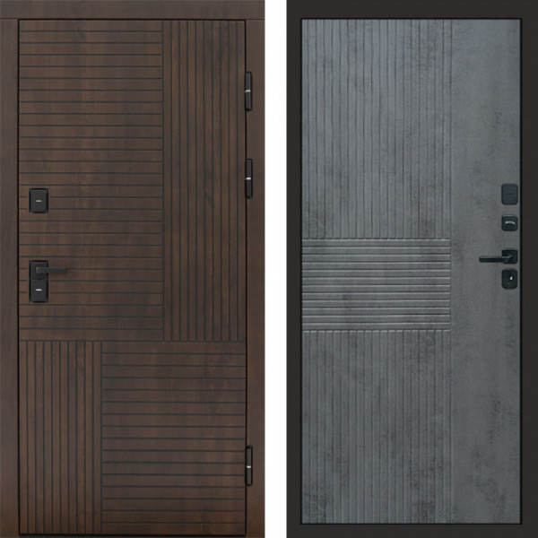 Входная дверь Termo-Door Премиум Веста Дуб - Мастино Бетон темный