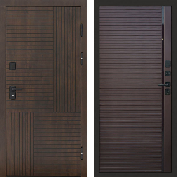 Входная дверь Termo-Door Премиум Веста Дуб - Porte Шоколад