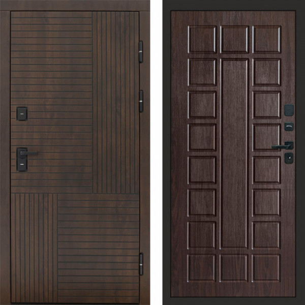 Входная дверь Termo-Door Премиум Веста Дуб - Престиж венге