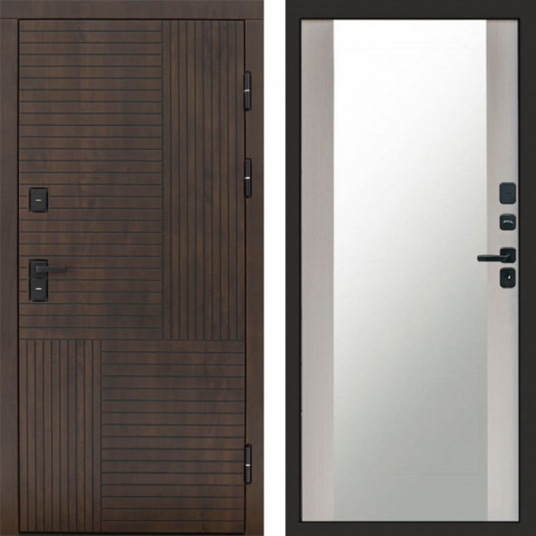 Входная дверь Termo-Door Премиум Веста Дуб - Зеркало лиственница