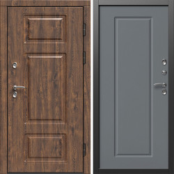 Входная дверь Termo-Door Премиум Винорит Дуб - Гранд Grey софт
