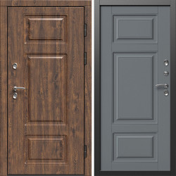 Входная дверь Termo-Door Премиум Винорит Дуб - Лион Grey софт