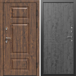 Входная дверь Termo-Door Премиум Винорит Дуб - Мастино Бетон темный