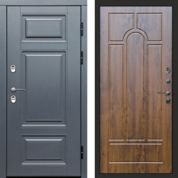 Входная дверь Termo-Door Премиум Винорит Grey - Арка дуб
