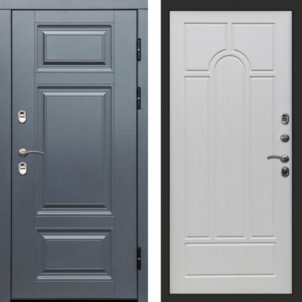 Входная дверь Termo-Door Премиум Винорит Grey - Арка лиственница