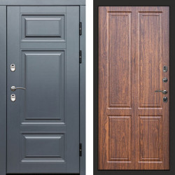 Входная дверь Termo-Door Премиум Винорит Grey - Без серии Орех стандарт