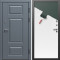 Входная дверь Termo-Door Премиум Винорит Grey - Гладкая Панель Под Покраску (грунт)