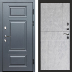 Входная дверь Termo-Door Премиум Винорит Grey - Горизонт бетон светлый