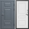 Входная дверь Termo-Door Премиум Винорит Grey - Классика белый матовый
