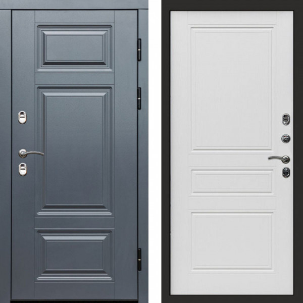 Входная дверь Termo-Door Премиум Винорит Grey - Классика лиственница