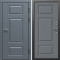 Входная дверь Termo-Door Премиум Винорит Grey - Лион Grey софт
