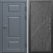 Входная дверь Termo-Door Премиум Винорит Grey - Лучи бетон темный