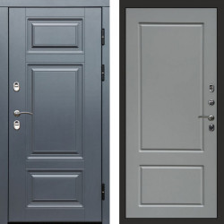 Входная дверь Termo-Door Премиум Винорит Grey - Марсель Grey софт
