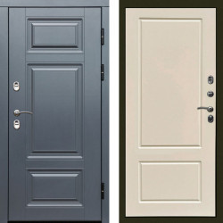 Входная дверь Termo-Door Премиум Винорит Grey - Марсель Слоновая кость