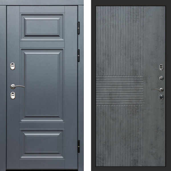 Входная дверь Termo-Door Премиум Винорит Grey - Мастино Бетон темный