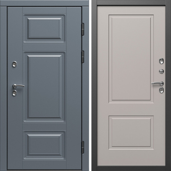 Входная дверь Termo-Door Премиум Винорит Grey - Нео Классика Капучино