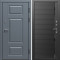 Входная дверь Termo-Door Премиум Винорит Grey - Порте black