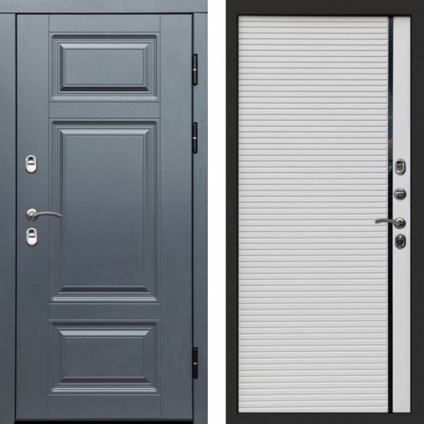 Входная дверь Termo-Door Премиум Винорит Grey - Porte white