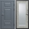 Входная дверь Termo-Door Премиум Винорит Grey - Зеркало Триумф бетон светлый