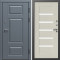 Входная дверь Termo-Door Премиум Винорит Grey - Зеркало Триумф Царга лиственница 4500 / 5500