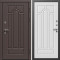 Входная дверь Termo-Door Премиум Винорит Модена Венге - Арка белое дерево