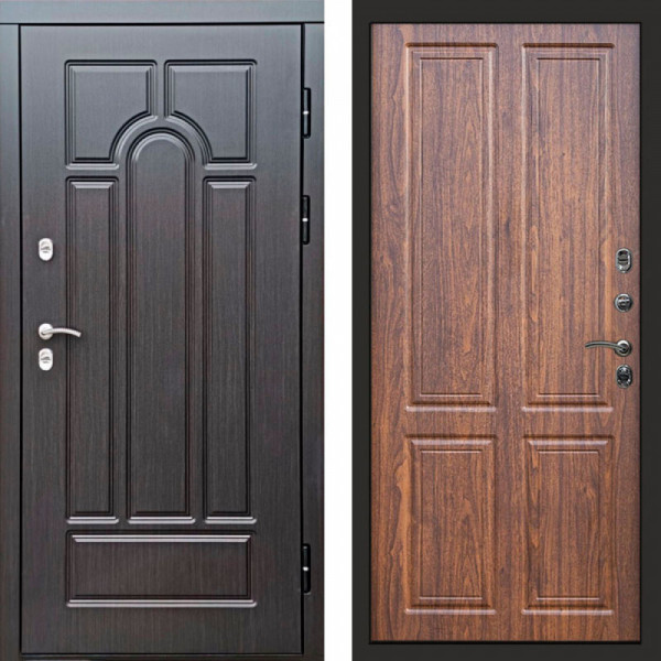 Входная дверь Termo-Door Премиум Винорит Модена Венге - Без серии Орех стандарт