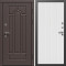 Входная дверь Termo-Door Премиум Винорит Модена Венге - Флэт Белый софт