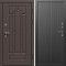 Входная дверь Termo-Door Премиум Винорит Модена Венге - Флэт Черный кварц