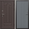 Входная дверь Termo-Door Премиум Винорит Модена Венге - Флэт Grey софт