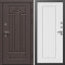 Входная дверь Termo-Door Премиум Винорит Модена Венге - Гранд Белый софт